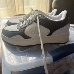 ALO Yoga Black and White Sneakers